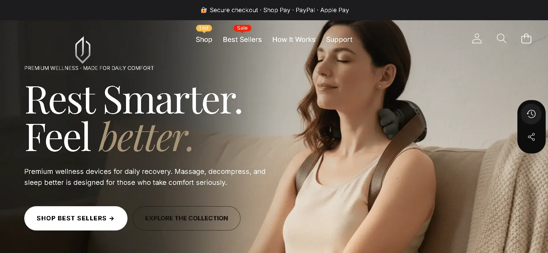 Jarixo wellness product website