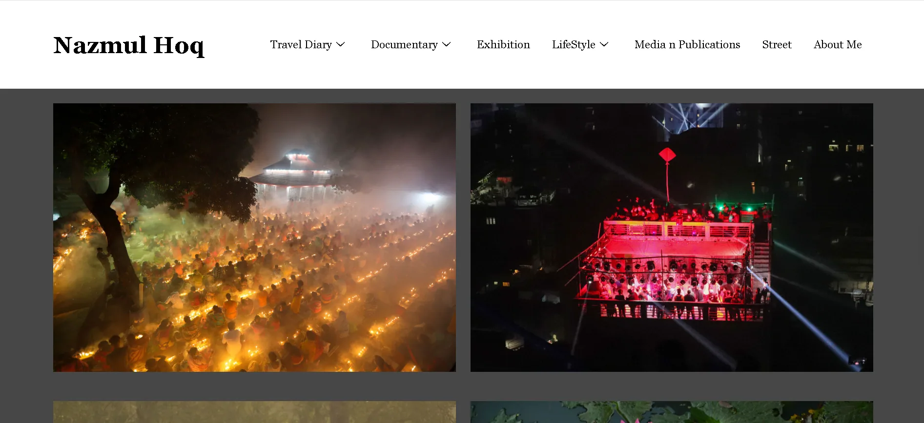 Nazmulhoq website screenshot